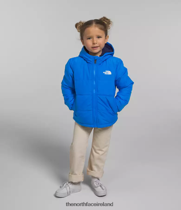 Clothing The North Face Kids Reversible Mt Chimbo Full-Zip Hooded Jacket Optic Blue 4VP2RZ635