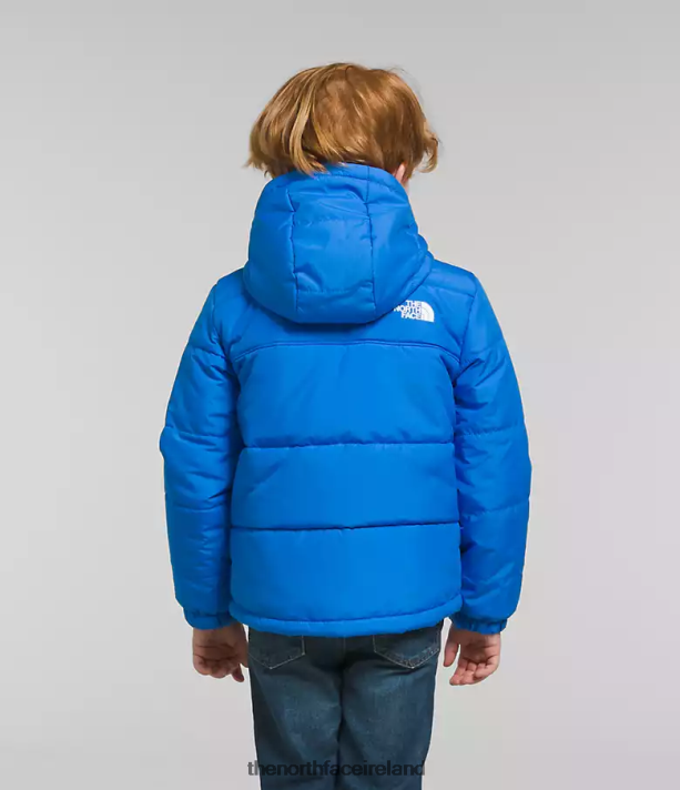 Clothing The North Face Kids Reversible Mt Chimbo Full-Zip Hooded Jacket Optic Blue 4VP2RZ635