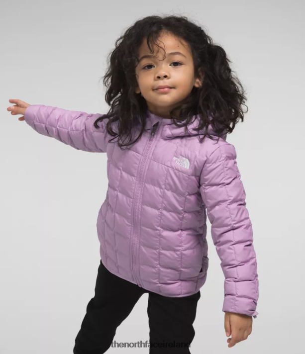 Clothing The North Face Kids Reversible ThermoBall Hooded Jacket Lupine 4VP2RZ1240