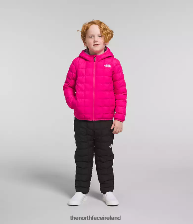 Clothing The North Face Kids Reversible ThermoBall Hooded Jacket Mr. Pink 4VP2RZ1239