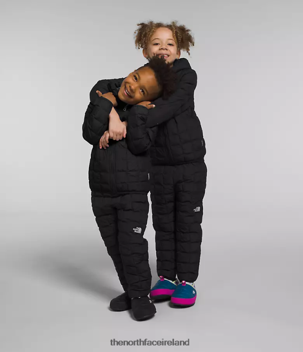 Clothing The North Face Kids Reversible ThermoBall Hooded Jacket TNF Black 4VP2RZ1238