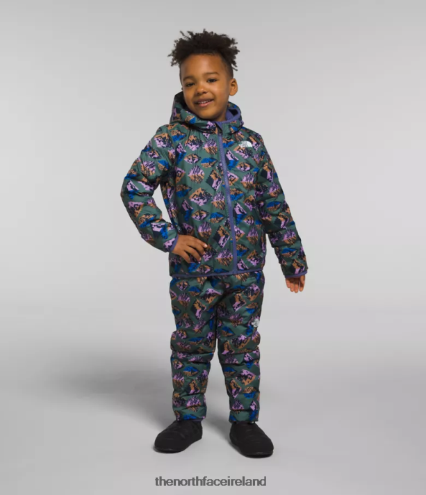 Clothing The North Face Kids Reversible ThermoBall Pants Cave Blue 4VP2RZ1191