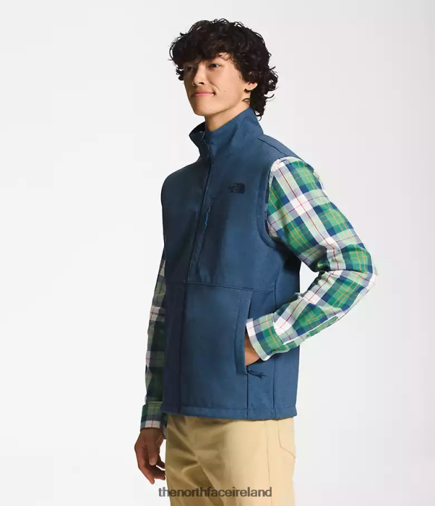Clothing The North Face Men Apex Bionic Vest Shady Blue Heather 4VP2RZ200