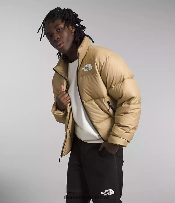 Clothing The North Face Men RMST Nuptse Jacket Khaki Stone 4VP2RZ10
