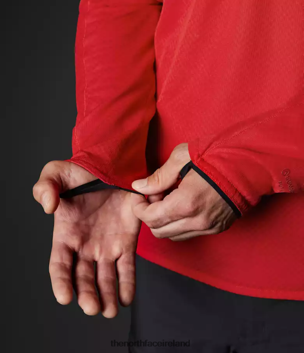 Clothing The North Face Men Summit Series FUTUREFLEECE Crew TNF Red 4VP2RZ126