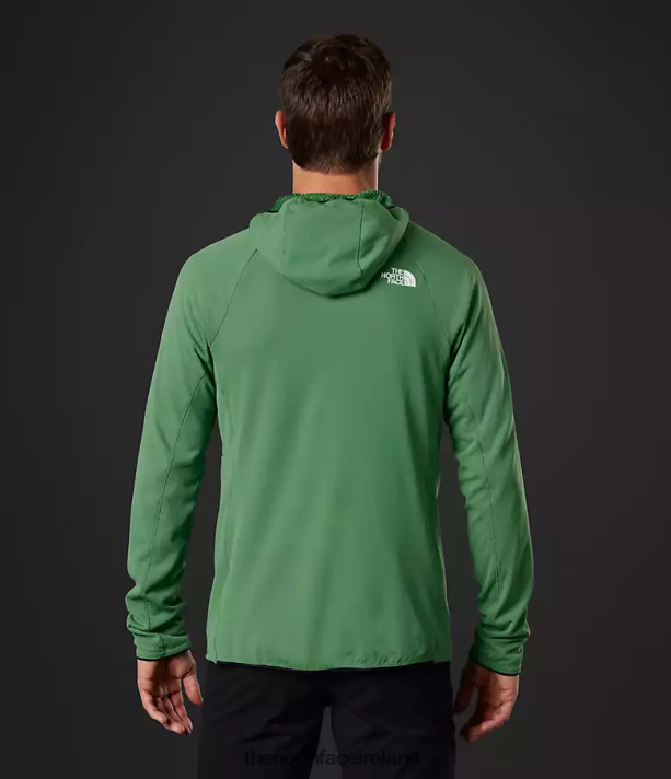 Clothing The North Face Men Summit Series FUTUREFLEECE Full-Zip Hoodie Deep Grass Green 4VP2RZ407