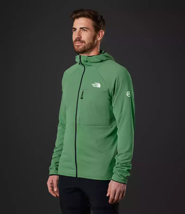 Clothing The North Face Men Summit Series FUTUREFLEECE Full-Zip Hoodie Deep Grass Green 4VP2RZ407