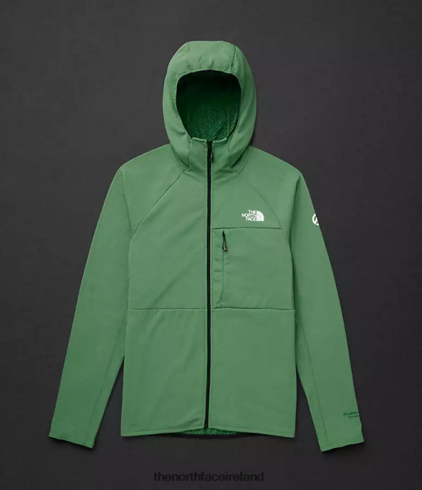 Clothing The North Face Men Summit Series FUTUREFLEECE Full-Zip Hoodie Deep Grass Green 4VP2RZ407