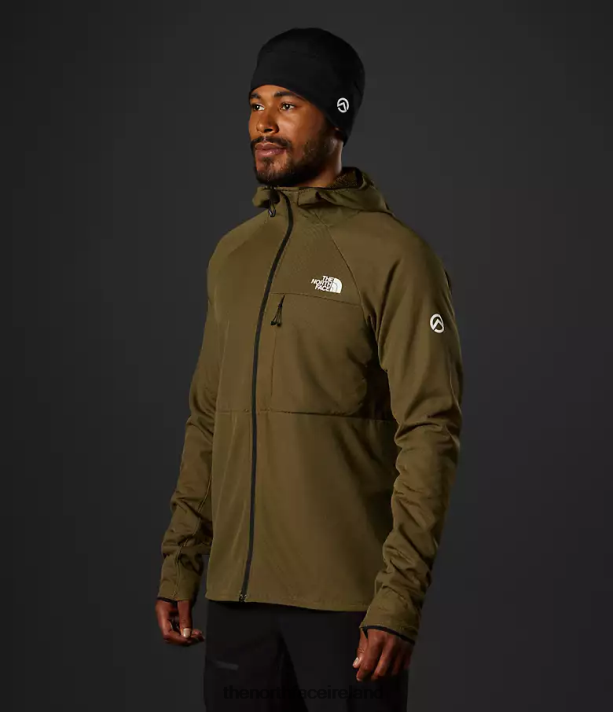 Clothing The North Face Men Summit Series FUTUREFLEECE Full-Zip Hoodie Military Olive 4VP2RZ404