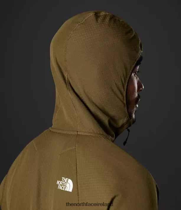 Clothing The North Face Men Summit Series FUTUREFLEECE Full-Zip Hoodie Military Olive 4VP2RZ404