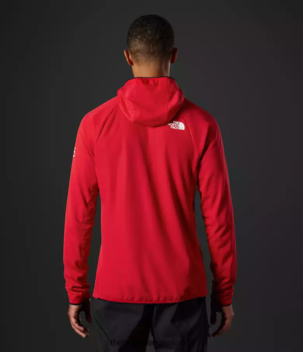 Clothing The North Face Men Summit Series FUTUREFLEECE Full-Zip Hoodie TNF Red 4VP2RZ406