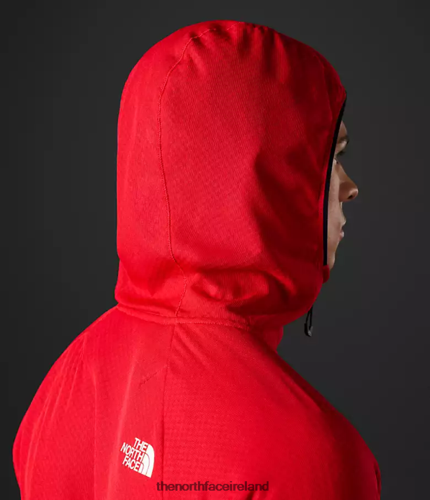 Clothing The North Face Men Summit Series FUTUREFLEECE Full-Zip Hoodie TNF Red 4VP2RZ406