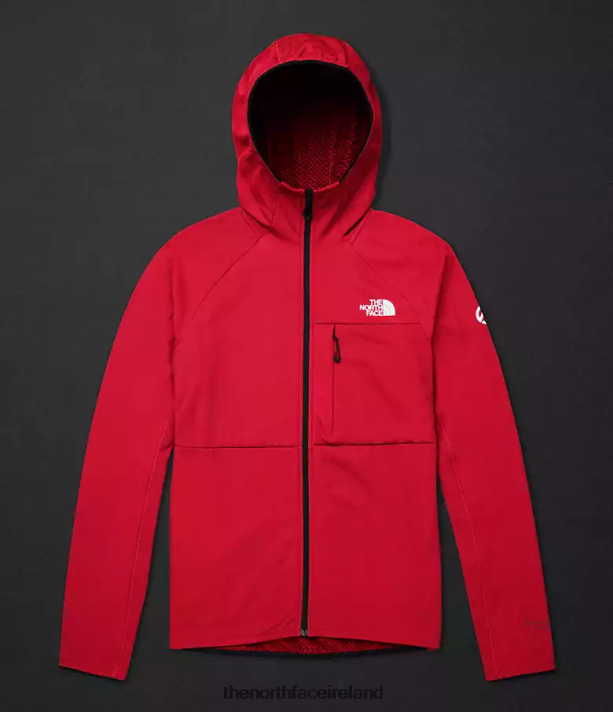Clothing The North Face Men Summit Series FUTUREFLEECE Full-Zip Hoodie TNF Red 4VP2RZ406