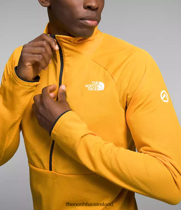 Clothing The North Face Men Summit Series FUTUREFLEECE LT -Zip Summit Gold 4VP2RZ354