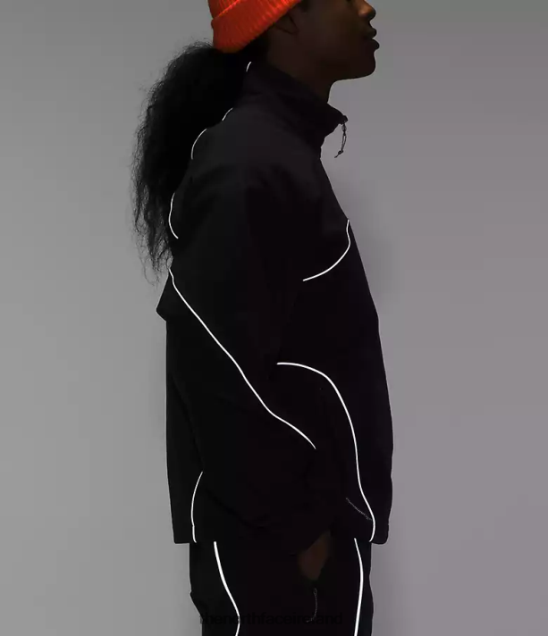 Clothing The North Face Men Tek Piping Wind Jacket TNF Black 4VP2RZ868