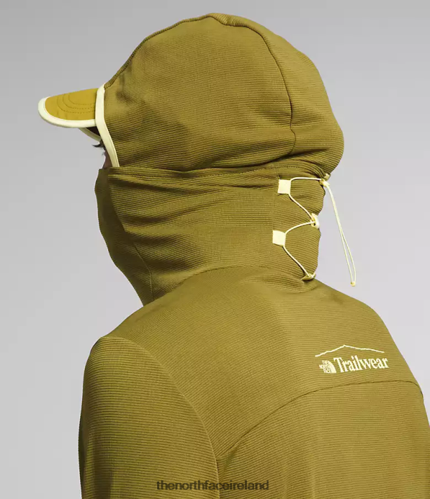 Clothing The North Face Men Trailwear Cerro Alto Hoodie Sulphur Moss 4VP2RZ550