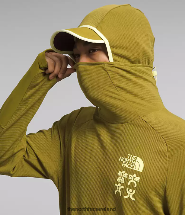 Clothing The North Face Men Trailwear Cerro Alto Hoodie Sulphur Moss 4VP2RZ550