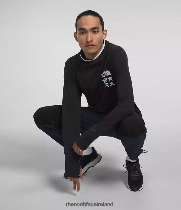 Clothing The North Face Men Trailwear Cerro Alto Hoodie TNF Black 4VP2RZ549