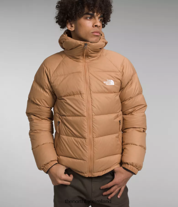 Clothing The North Face Men Hydrenalite Down Hoodie Almond Butter 4VP2RZ641