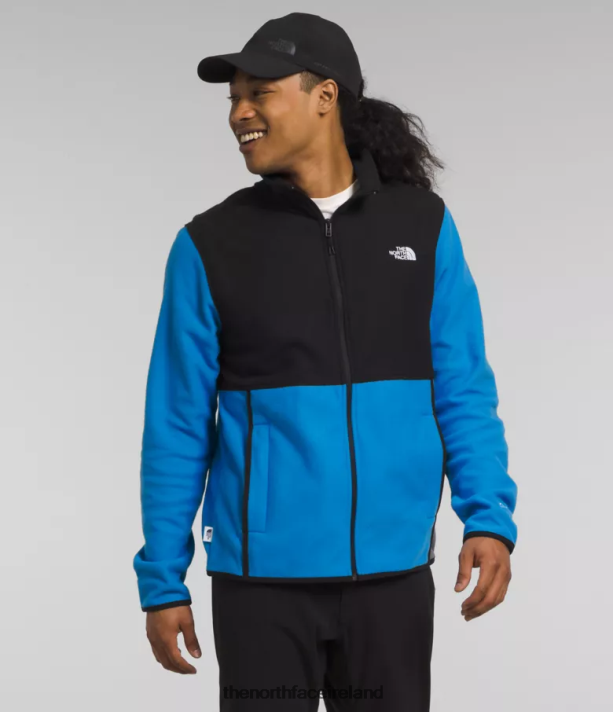 Clothing The North Face Men Alpine Polartec 100 Jacket Optic Blue/TNF Black 4VP2RZ17
