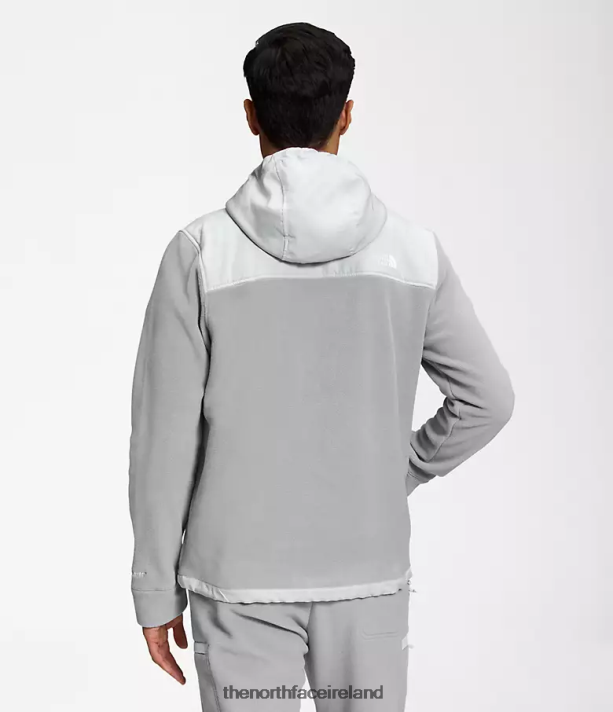 Clothing The North Face Men Alpine Polartec 200 Full-Zip Hooded Jacket Meld Grey/Tin Grey 4VP2RZ831