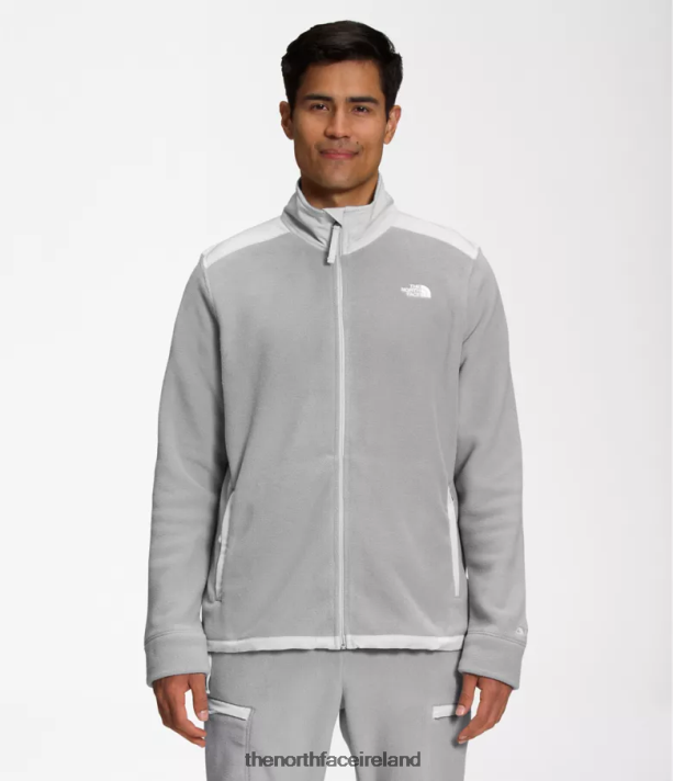 Clothing The North Face Men Alpine Polartec 200 Full-Zip Jacket Meld Grey/Tin Grey 4VP2RZ540