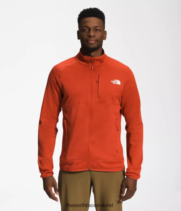 Clothing The North Face Men Canyonlands Full-Zip Rusted Bronze Heather 4VP2RZ953