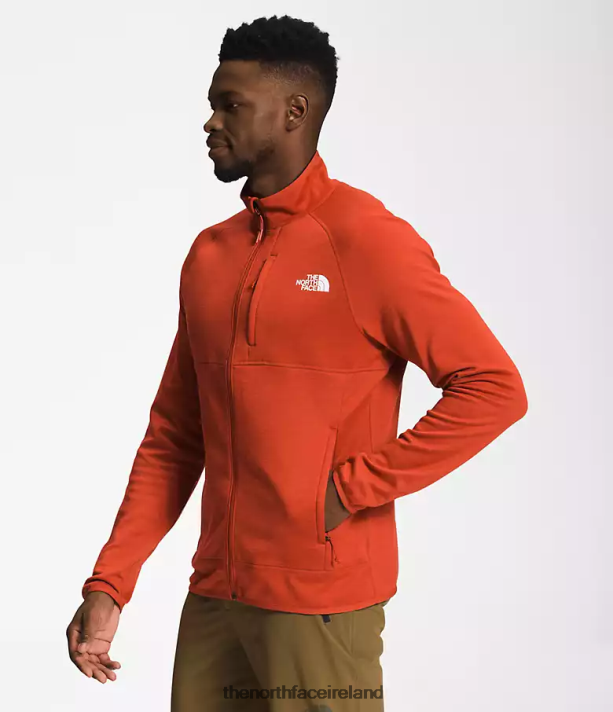 Clothing The North Face Men Canyonlands Full-Zip Rusted Bronze Heather 4VP2RZ953