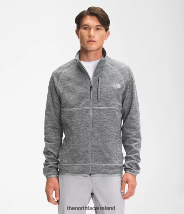 Clothing The North Face Men Canyonlands Full-Zip TNF Medium Grey Heather 4VP2RZ952