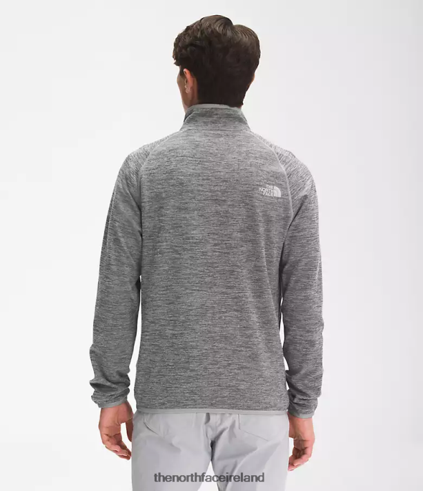 Clothing The North Face Men Canyonlands Full-Zip TNF Medium Grey Heather 4VP2RZ952