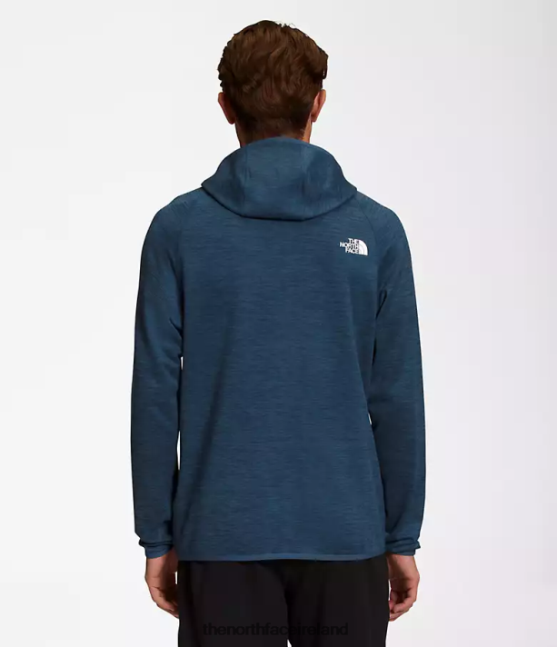 Clothing The North Face Men Canyonlands Hoodie Shady Blue Heather 4VP2RZ923