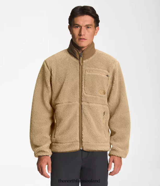 Clothing The North Face Men Extreme Pile Full-Zip Jacket Khaki Stone/Utility Brown 4VP2RZ548