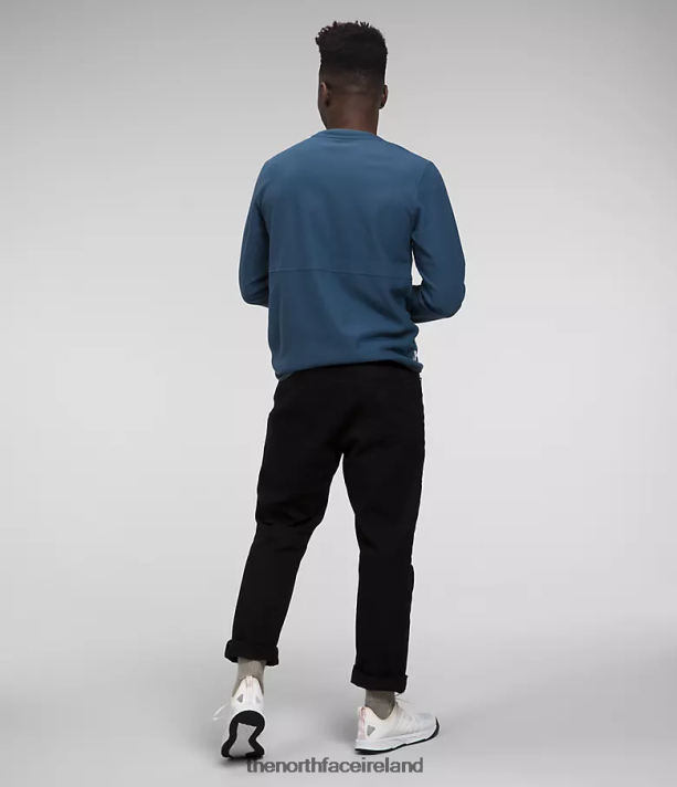 Clothing The North Face Men Alpine Polartec 100 Crew Shady Blue 4VP2RZ206