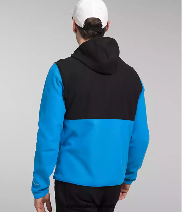 Clothing The North Face Men Alpine Polartec 100 Pullover Optic Blue/TNF Black 4VP2RZ119