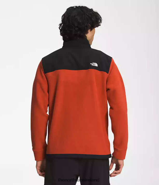 Clothing The North Face Men Alpine Polartec 200 -Zip Rusted Bronze/TNF Black 4VP2RZ358