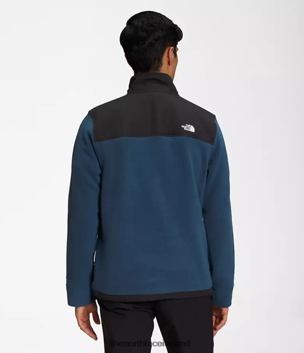 Clothing The North Face Men Alpine Polartec 200 -Zip Shady Blue/TNF Black 4VP2RZ356