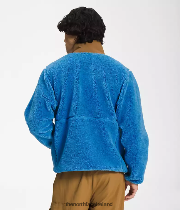 Clothing The North Face Men Extreme Pile Pullover Super Sonic Blue/Utility Brown 4VP2RZ121