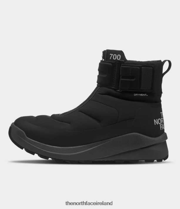 Footwear The North Face Men Nuptse II Strap Waterproof Boots TNF Black/Asphalt Grey 4VP2RZ932