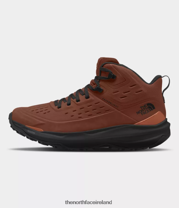 Footwear The North Face Men VECTIV Exploris 2 Mid FUTURELIGHT Leather Boots Brandy Brown/TNF Black 4VP2RZ610