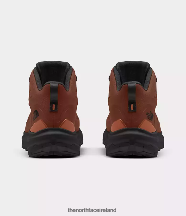 Footwear The North Face Men VECTIV Exploris 2 Mid FUTURELIGHT Leather Boots Brandy Brown/TNF Black 4VP2RZ610