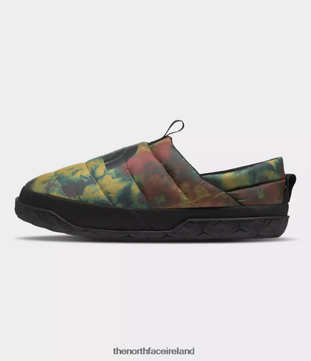 Footwear The North Face Men Nuptse Mules Antelope Tan Ice Dye Print/TNF Black 4VP2RZ557