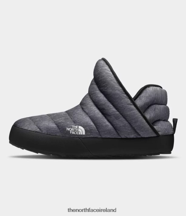 Footwear The North Face Men ThermoBall Traction Booties Phantom Grey Heather Print/TNF Black 4VP2RZ787