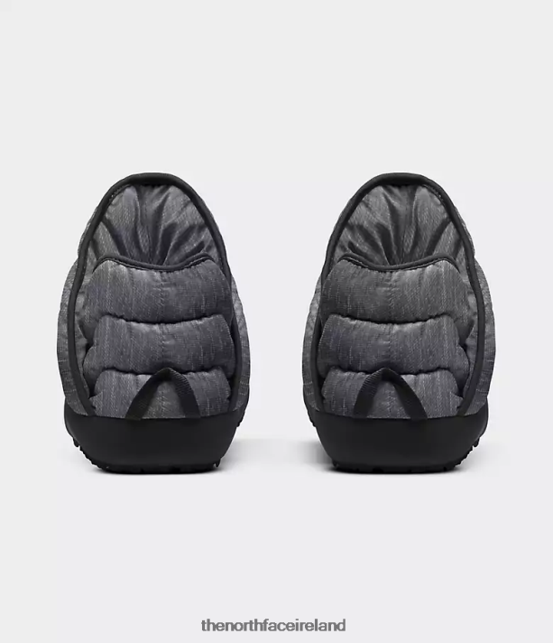 Footwear The North Face Men ThermoBall Traction Booties Phantom Grey Heather Print/TNF Black 4VP2RZ787