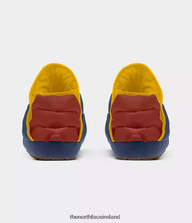 Footwear The North Face Men ThermoBall Traction Booties Shady Blue/Brandy Brown 4VP2RZ791