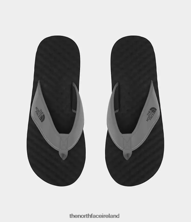 Footwear The North Face Men Base Camp Flip-Flops II Agave Green/TNF Black 4VP2RZ497