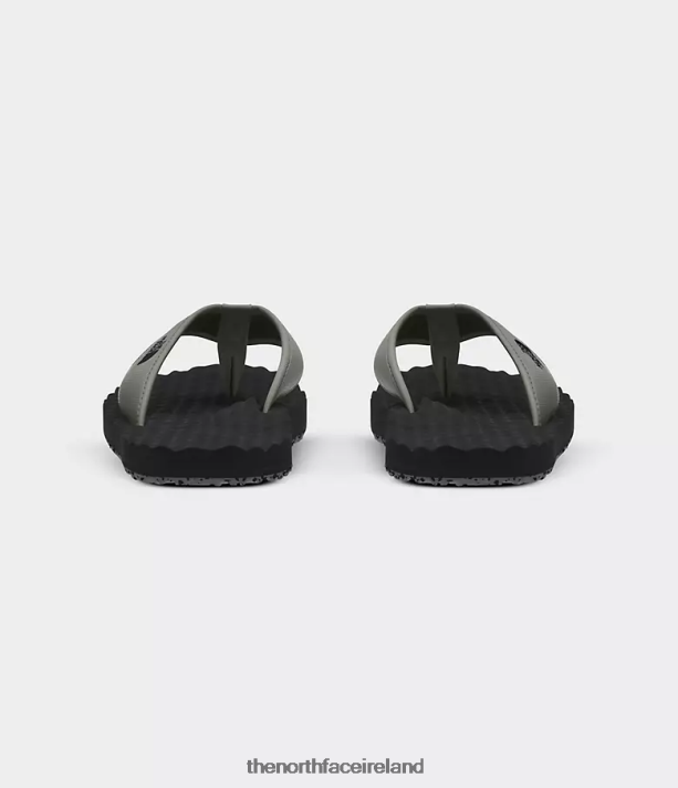 Footwear The North Face Men Base Camp Flip-Flops II Agave Green/TNF Black 4VP2RZ497