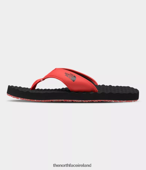 Footwear The North Face Men Base Camp Flip-Flops II TNF Black/Retro Orange 4VP2RZ498