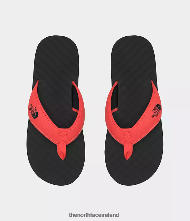 Footwear The North Face Men Base Camp Flip-Flops II TNF Black/Retro Orange 4VP2RZ498