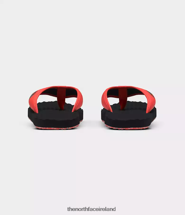 Footwear The North Face Men Base Camp Flip-Flops II TNF Black/Retro Orange 4VP2RZ498