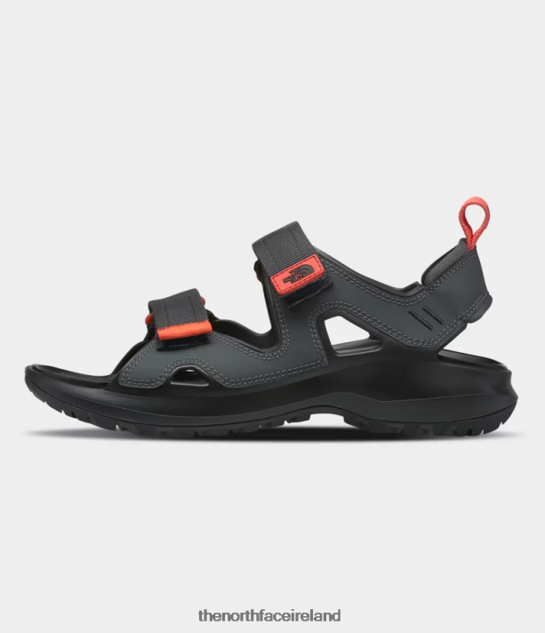 Footwear The North Face Men Hedgehog Sandals III Asphalt Grey/Retro Orange 4VP2RZ553